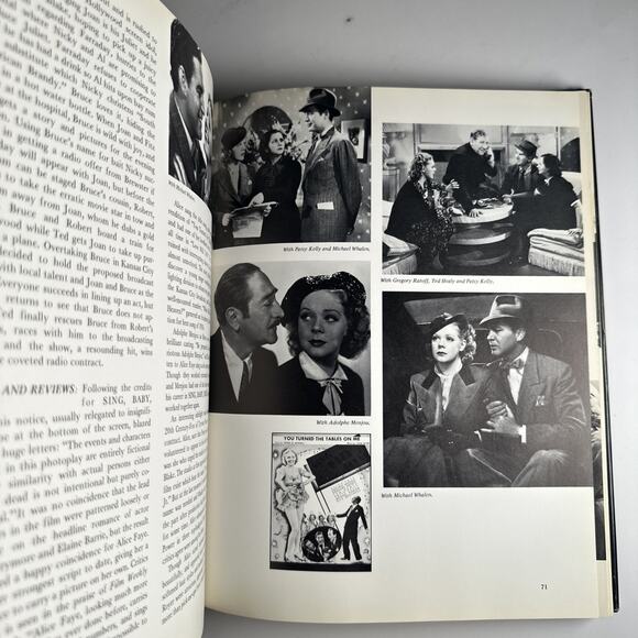 SIGNED -- THE FILMS OF ALICE FAYE, 2ND EDITION (Hardcover, 1972) - Picture 9 of 10